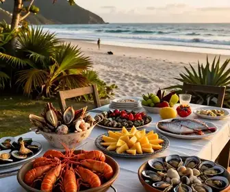Os Deliciosos Frutos do Mar em Arraial do Cabo Os Deliciosos Frutos do Mar em Arraial do Cabo